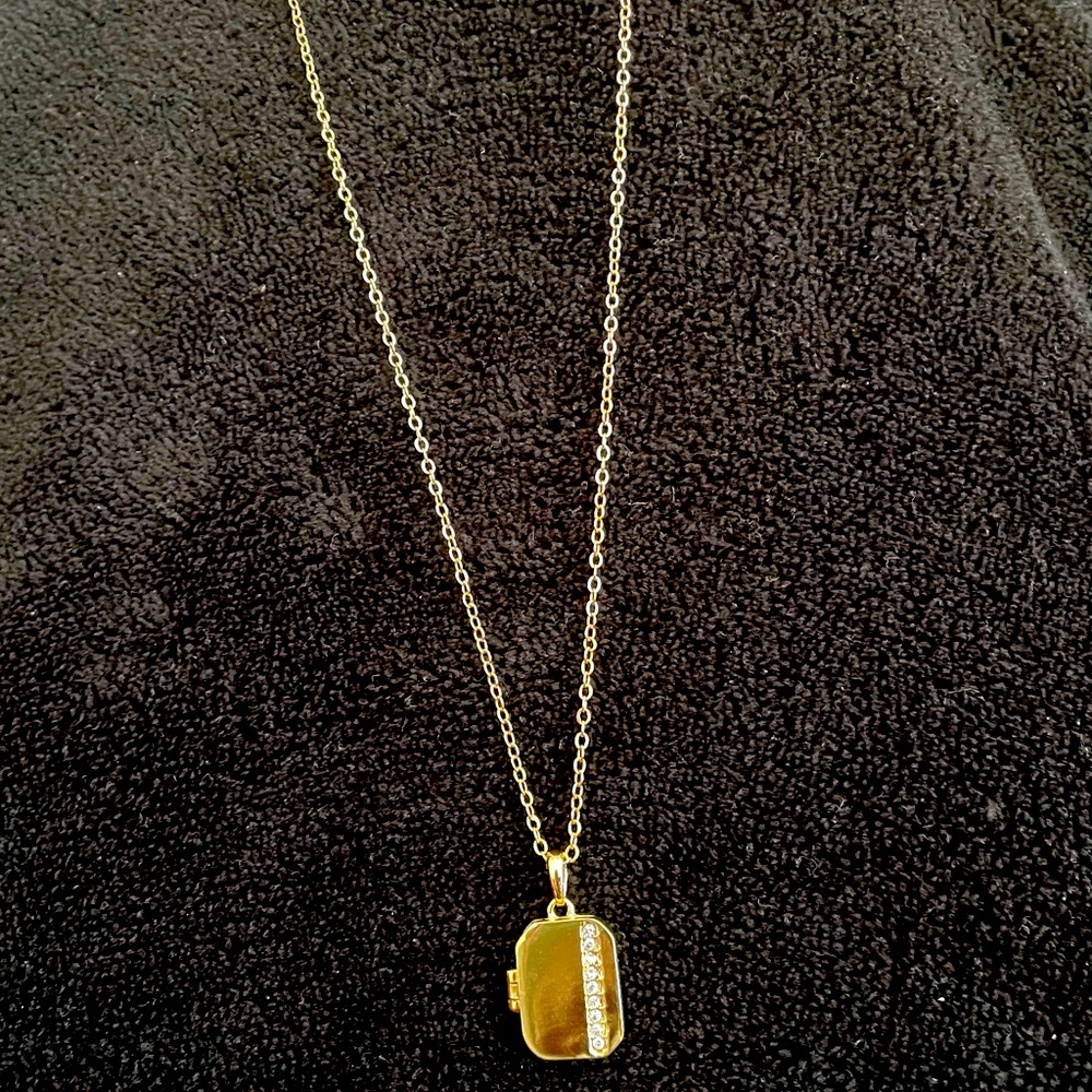 Gold Locket Necklace
